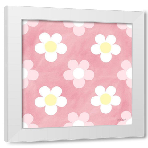 Coastal Baby Pattern XXXII White Modern Wood Framed Art Print by Grove, Beth