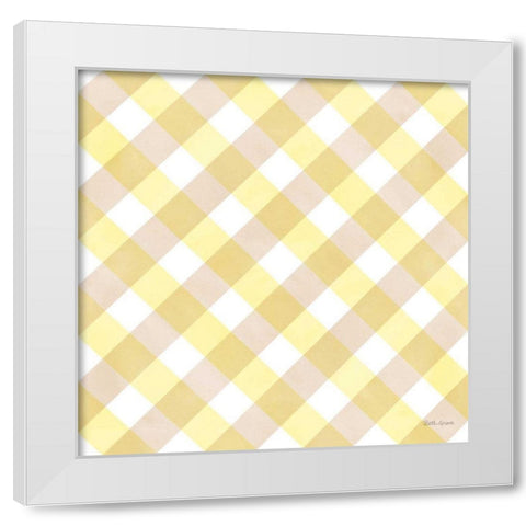 Coastal Baby Pattern XXXIII White Modern Wood Framed Art Print by Grove, Beth