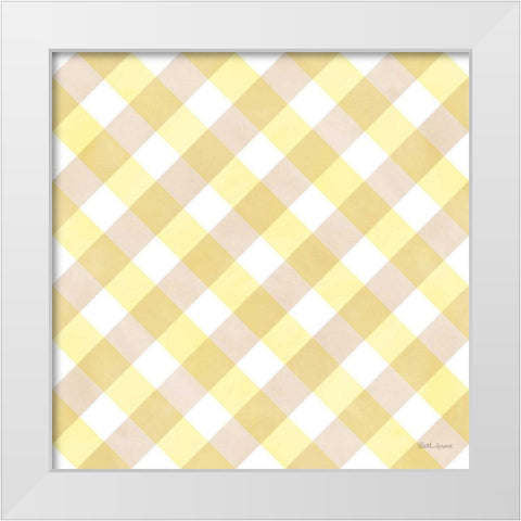 Coastal Baby Pattern XXXIII White Modern Wood Framed Art Print by Grove, Beth