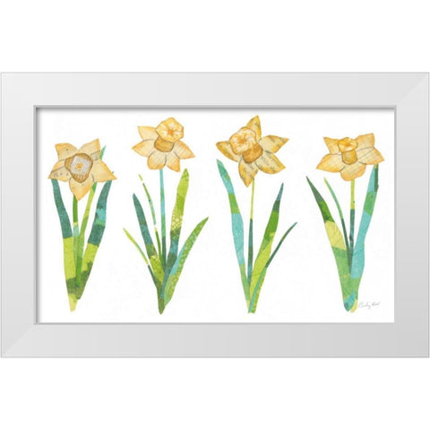 Spring Has Sprung VII White Modern Wood Framed Art Print by Prahl, Courtney