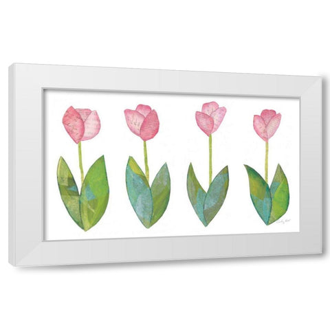 Spring Has Sprung VIII White Modern Wood Framed Art Print by Prahl, Courtney