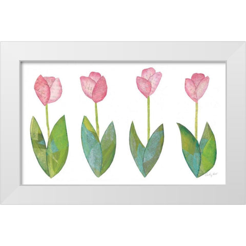 Spring Has Sprung VIII White Modern Wood Framed Art Print by Prahl, Courtney