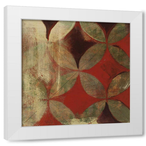 Wedding Ring V White Modern Wood Framed Art Print by Lovell, Kathrine