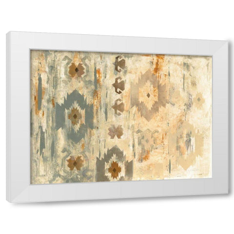 Southwest Design IV White Modern Wood Framed Art Print by Vassileva, Silvia