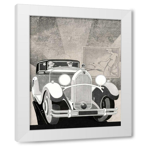 Road Tour I No Words White Modern Wood Framed Art Print by Schlabach, Sue