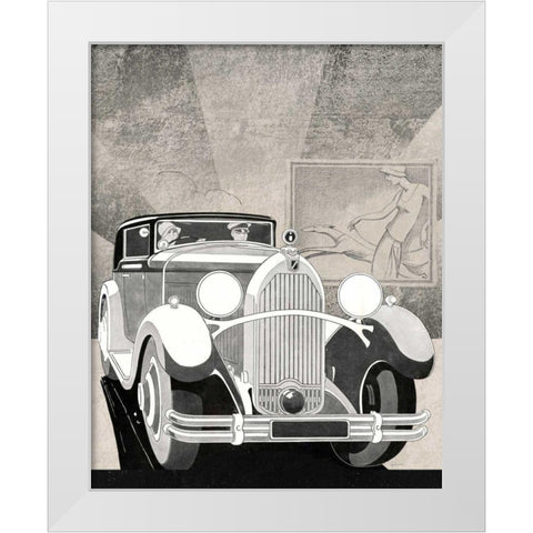 Road Tour I No Words White Modern Wood Framed Art Print by Schlabach, Sue