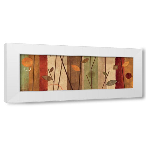 Modern Forest Natural White Modern Wood Framed Art Print by Charron, Veronique