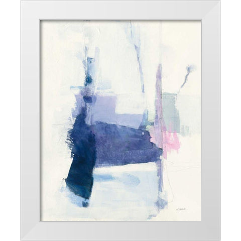 Interlude White Modern Wood Framed Art Print by Schick, Mike
