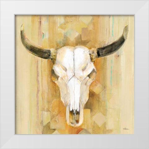 His Crop White Modern Wood Framed Art Print by Hristova, Albena