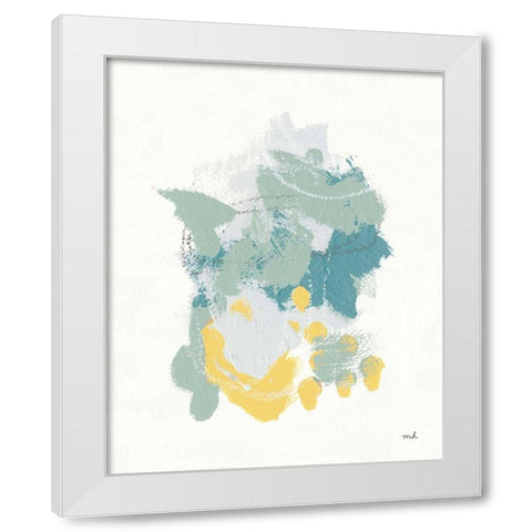 Hopeful I White Modern Wood Framed Art Print by Hershey, Moira