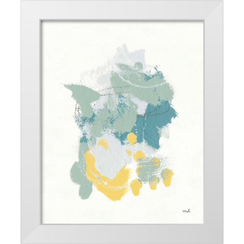 Hopeful I White Modern Wood Framed Art Print by Hershey, Moira