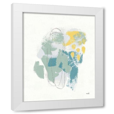 Hopeful II White Modern Wood Framed Art Print by Hershey, Moira