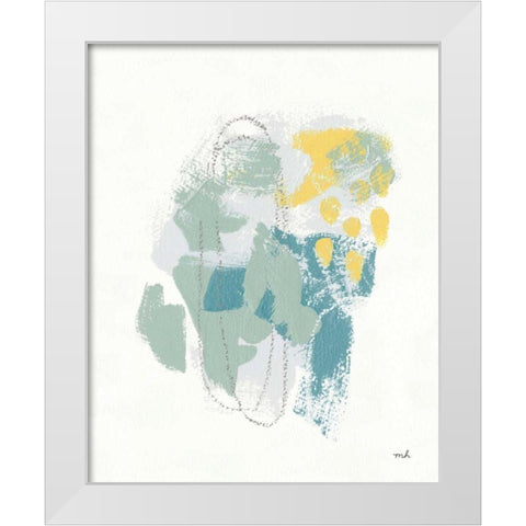 Hopeful II White Modern Wood Framed Art Print by Hershey, Moira