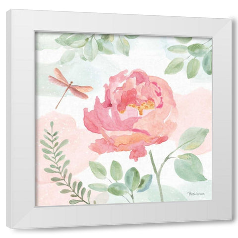 Watercolorful III White Modern Wood Framed Art Print by Grove, Beth