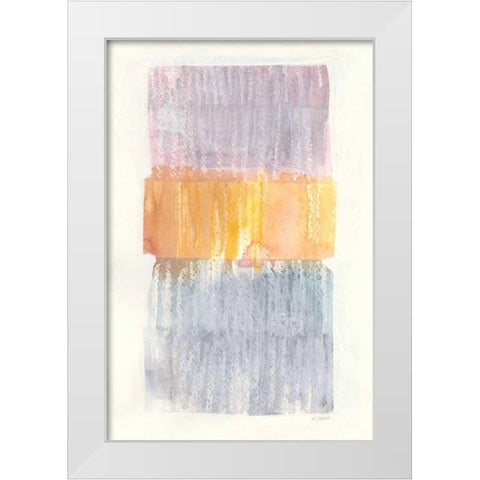 Test Drive White Modern Wood Framed Art Print by Schick, Mike