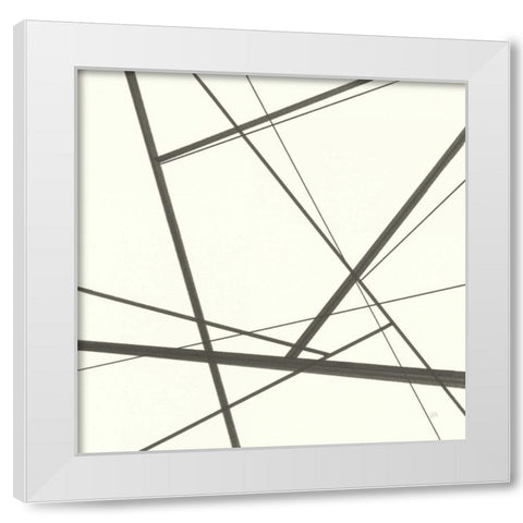 Graphics III White Modern Wood Framed Art Print by Paschke, Chris