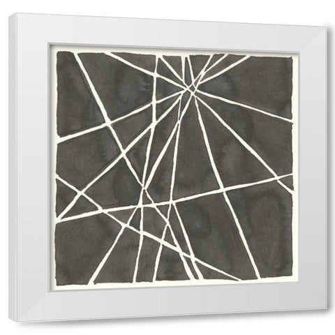 Graphics VIII White Modern Wood Framed Art Print by Paschke, Chris