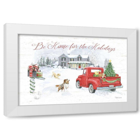 Farmhouse Holidays VI White Modern Wood Framed Art Print by Grove, Beth