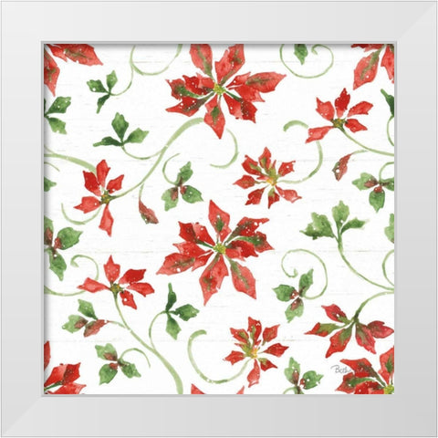 Farmhouse Holidays Step 04 White Modern Wood Framed Art Print by Grove, Beth