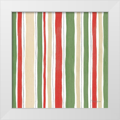 Farmhouse Holidays Step 06 White Modern Wood Framed Art Print by Grove, Beth