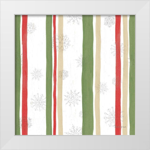 Farmhouse Holidays Step 07 White Modern Wood Framed Art Print by Grove, Beth