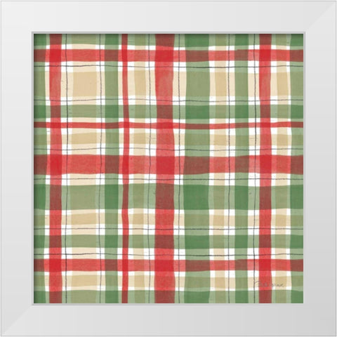 Farmhouse Holidays Step 08 White Modern Wood Framed Art Print by Grove, Beth