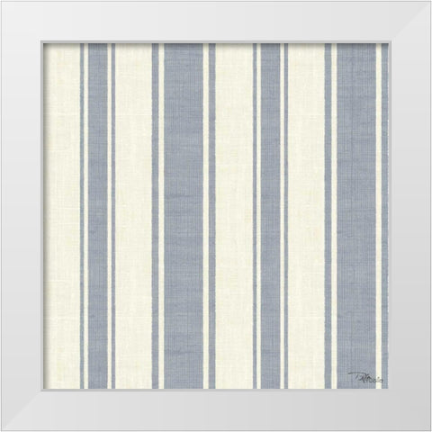 French Farmhouse Step 04A White Modern Wood Framed Art Print by Pela Studio