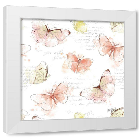 Painting Paris Step 02 White Modern Wood Framed Art Print by Pertiet, Katie