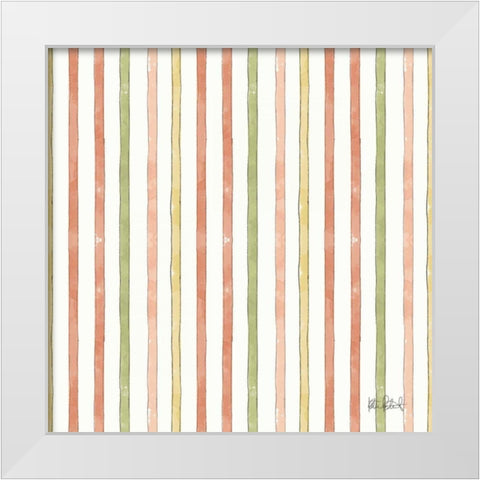 Painting Paris Step 04 White Modern Wood Framed Art Print by Pertiet, Katie