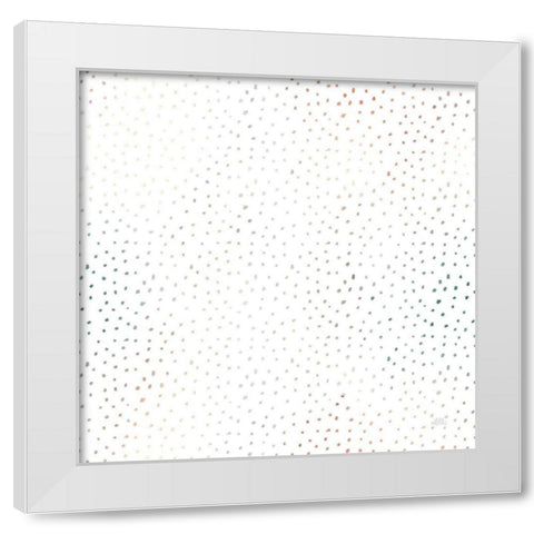 World Traveler Pattern XVIIB White Modern Wood Framed Art Print by Marshall, Laura