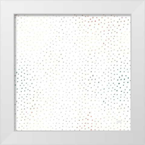 World Traveler Pattern XVIIB White Modern Wood Framed Art Print by Marshall, Laura