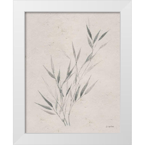 Soft Summer Sketches III White Modern Wood Framed Art Print by Wiens, James