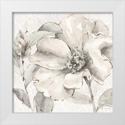 Indigold IV Gray White Modern Wood Framed Art Print by Audit, Lisa