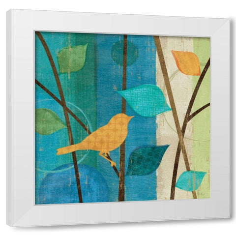 Magical Forest I White Modern Wood Framed Art Print by Charron, Veronique