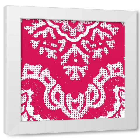 Boho Bright I White Modern Wood Framed Art Print by Wild Apple Portfolio