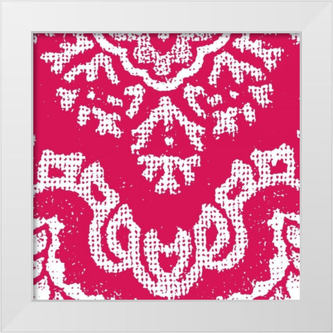 Boho Bright I White Modern Wood Framed Art Print by Wild Apple Portfolio