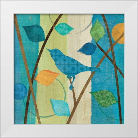 Magical Forest IV White Modern Wood Framed Art Print by Charron, Veronique