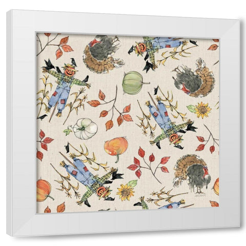 Be Thankful Step 06 White Modern Wood Framed Art Print by Tavoletti, Anne