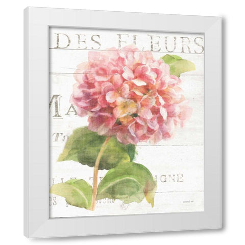 Maison des Fleurs VII White Modern Wood Framed Art Print by Nai, Danhui