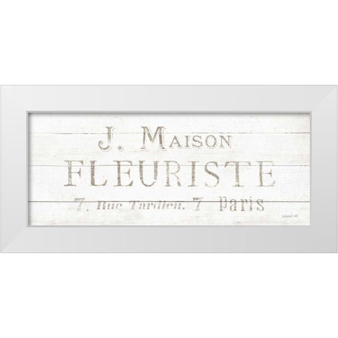 Maison des Fleurs X White Modern Wood Framed Art Print by Nai, Danhui