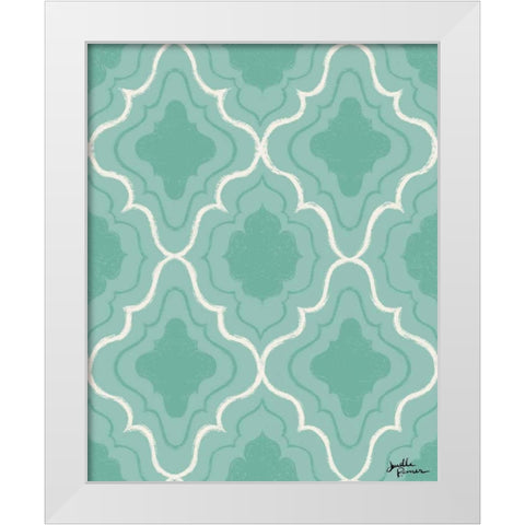 Live in Bloom Step 04C White Modern Wood Framed Art Print by Penner, Janelle