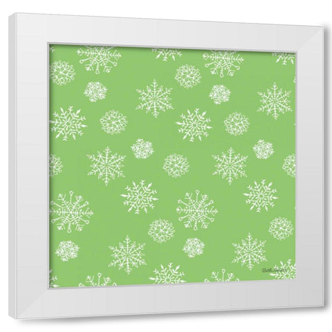 Holiday Paws Step 04E White Modern Wood Framed Art Print by Grove, Beth