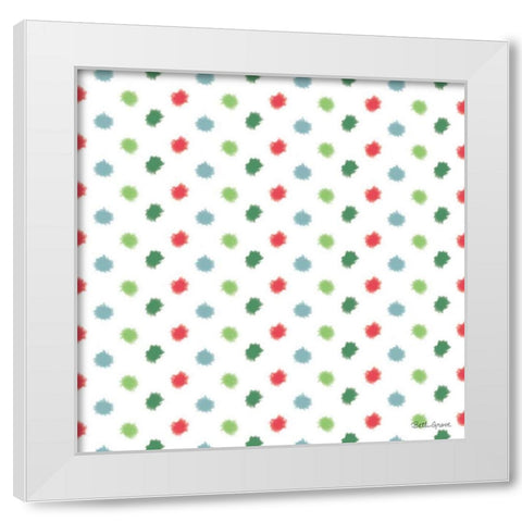 Holiday Paws Step 06A White Modern Wood Framed Art Print by Grove, Beth