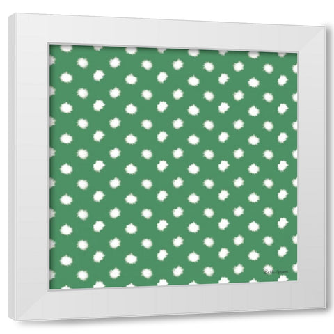 Holiday Paws Step 06D White Modern Wood Framed Art Print by Grove, Beth