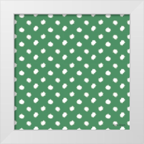 Holiday Paws Step 06D White Modern Wood Framed Art Print by Grove, Beth