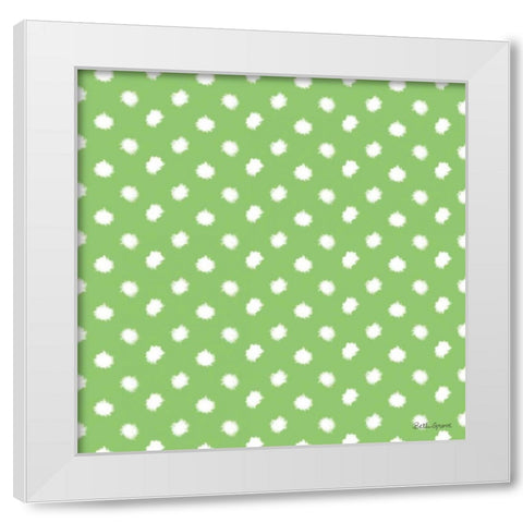Holiday Paws Step 06E White Modern Wood Framed Art Print by Grove, Beth