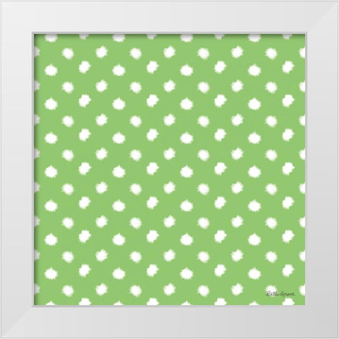 Holiday Paws Step 06E White Modern Wood Framed Art Print by Grove, Beth