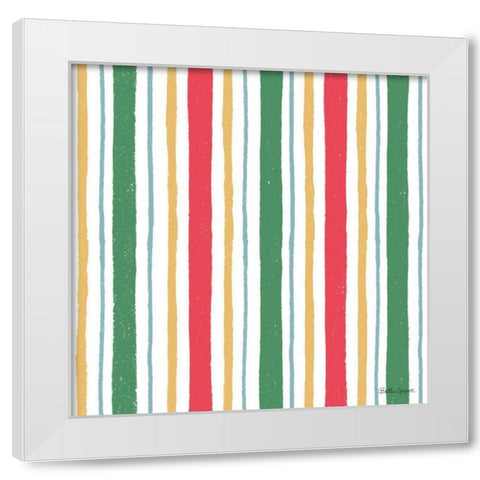 Holiday Paws Step 07A White Modern Wood Framed Art Print by Grove, Beth