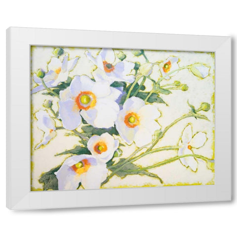 Morning Light has Broken White Modern Wood Framed Art Print by Novak, Shirley