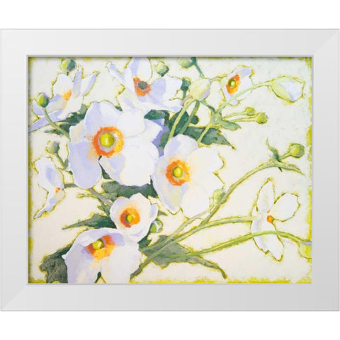 Morning Light has Broken White Modern Wood Framed Art Print by Novak, Shirley